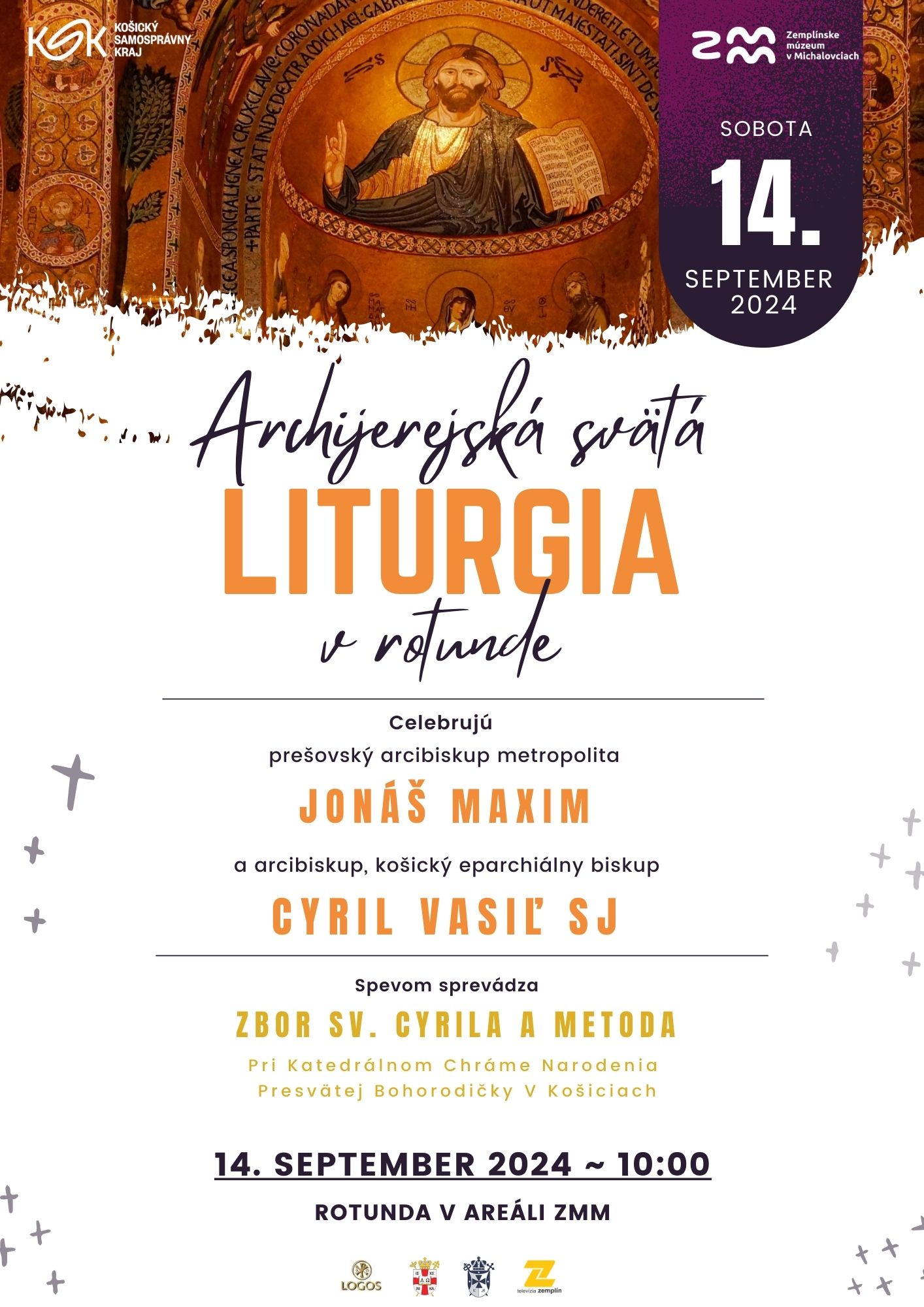 Archijerejská svätá liturgia v rotunde